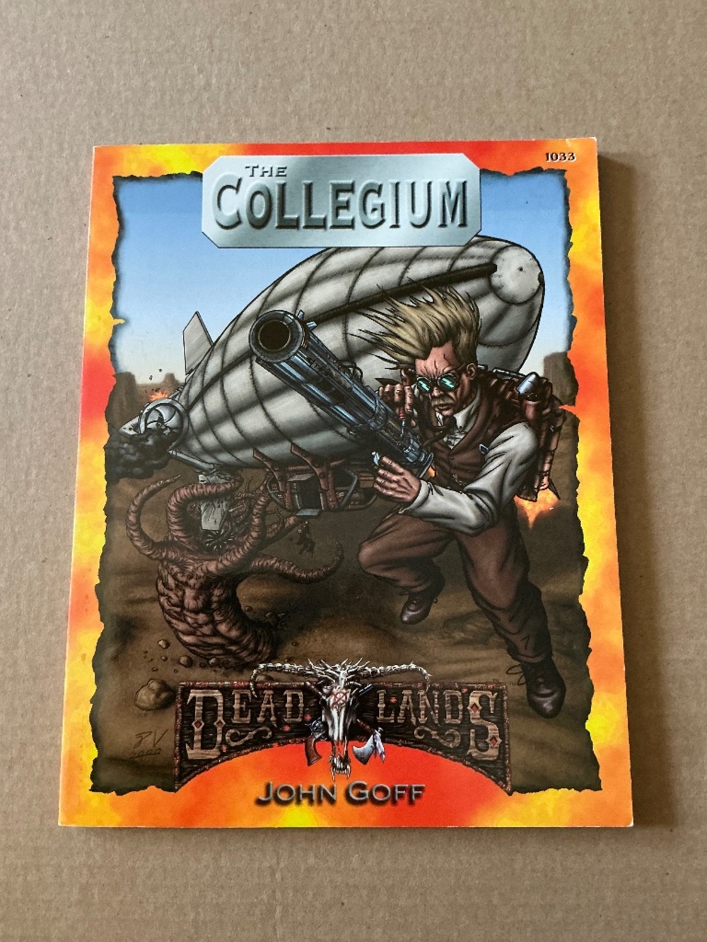 Deadlands The Collegium 1033 RPG Sourcebook Weird West Pinnacle John Goff 2000